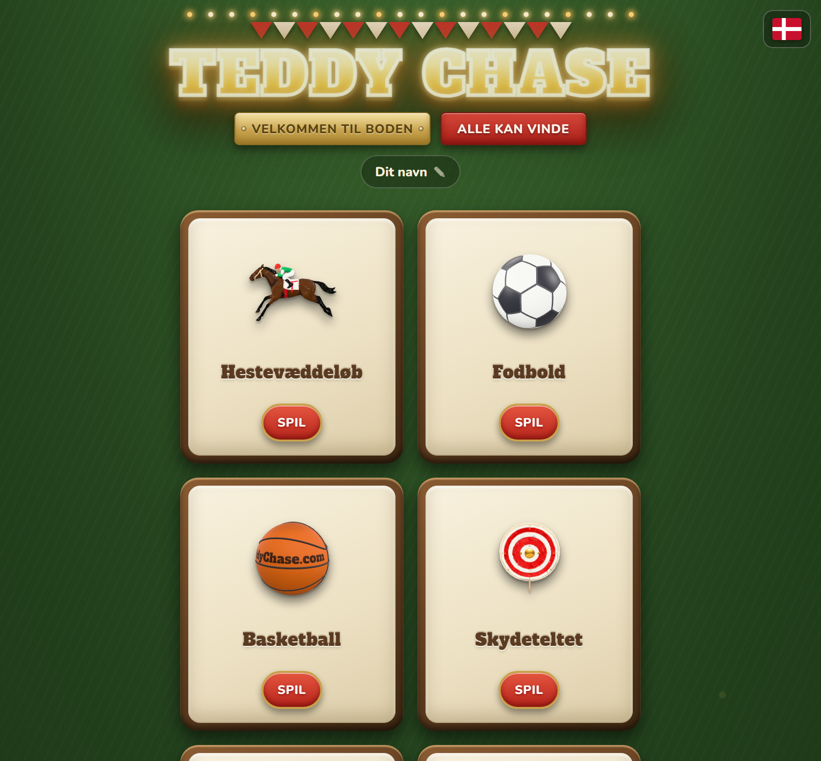 Teddy Chase carnival games